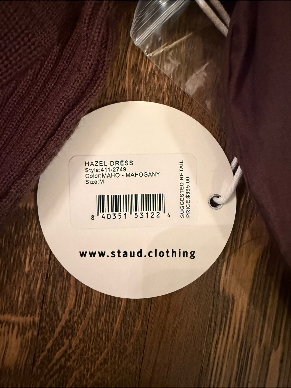 STAUD Hazel Dress- size medium - Picture 4 of 7